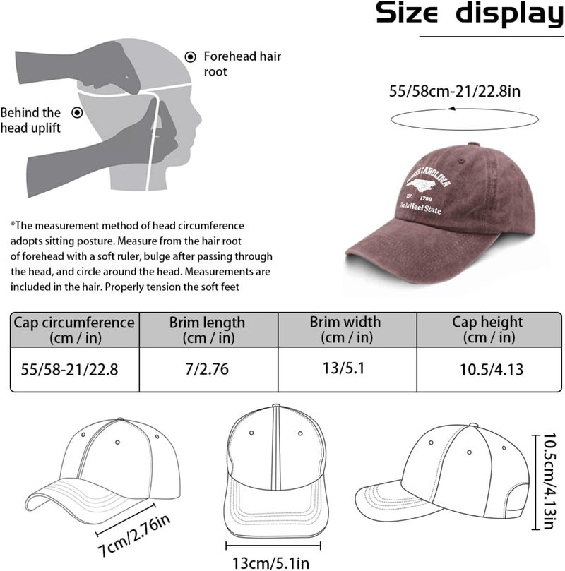 Paunook Hats Baseball Hat for Women Pigment Black Mens Hats and Caps Gifts for - Image 3